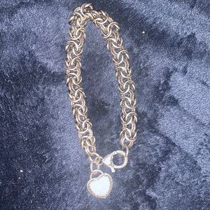 Beautiful Judith ripka 925 real silver bracelet